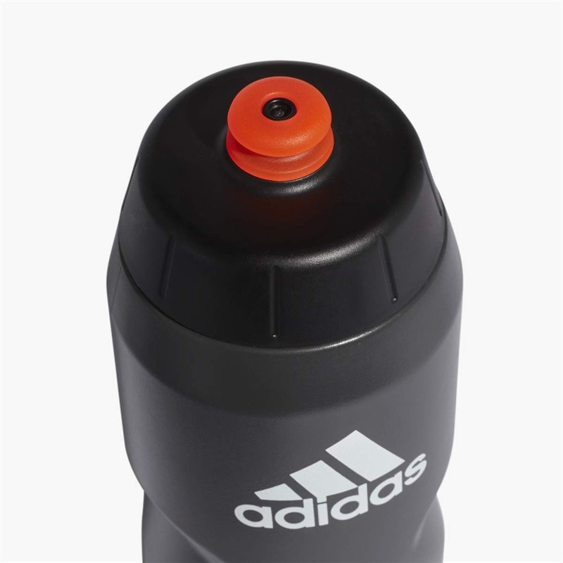 adidas Performance 750ml Water Bottle Black/Black/Solar Red - Image 4