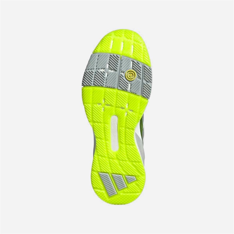 adidas Womens Crazyquick Lightstrike Padel Shoes Lucid Lemon/Wonder Silver/Silver Metallic - Image 2