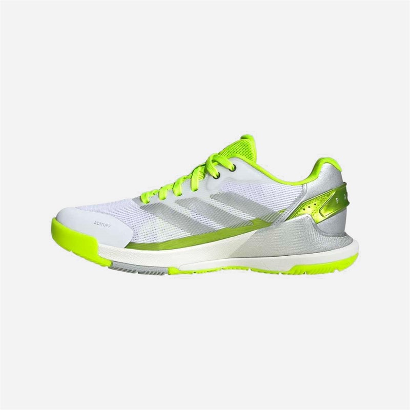 adidas Womens Crazyquick Lightstrike Padel Shoes Lucid Lemon/Wonder Silver/Silver Metallic - Image 5