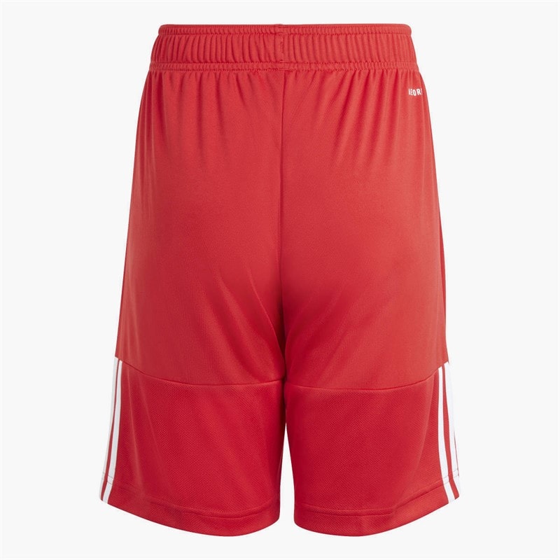 adidas Junior Boys Sereno Shorts Better Scarlet/White - Image 2