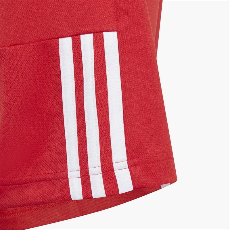 adidas Junior Boys Sereno Shorts Better Scarlet/White - Image 4