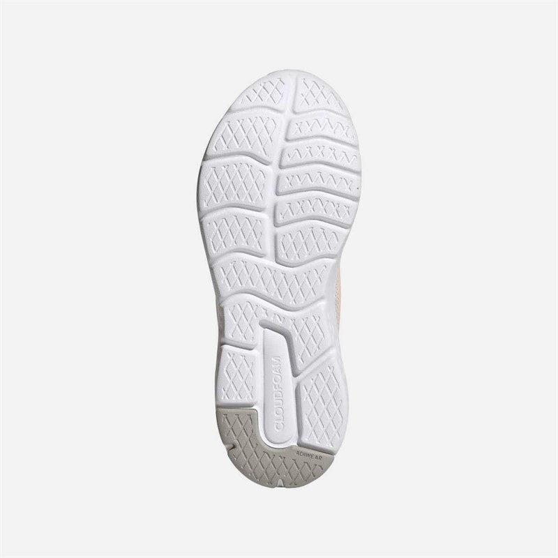 adidas Womens Cloudfoam Move Sock Trainers Wonder Quartz/Zero Metalic/Grey Two - Image 2