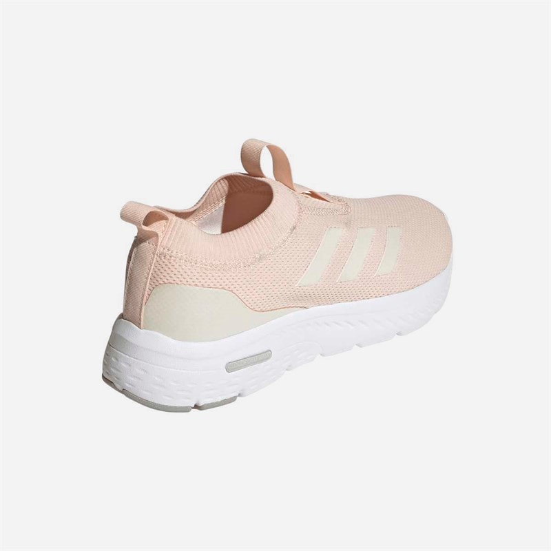 adidas Womens Cloudfoam Move Sock Trainers Wonder Quartz/Zero Metalic/Grey Two - Image 3