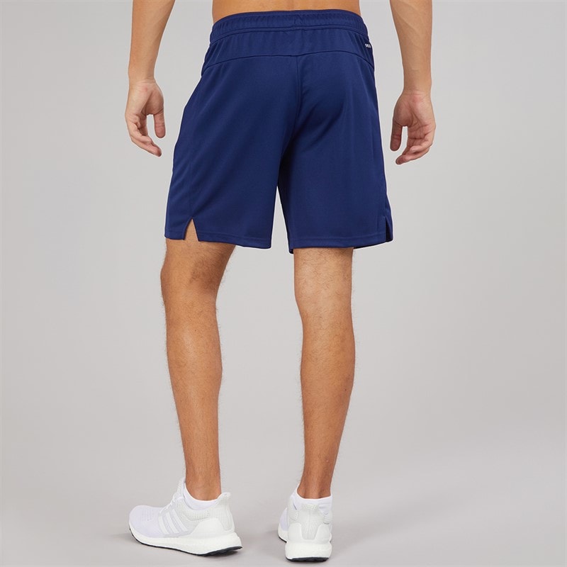 adidas Mens Train Essentials All Set Training Shorts Dark Blue/White - Image 3