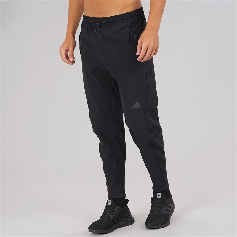 adidas Mens Designed For Training Cold.Rdy Joggers Black - Image 2