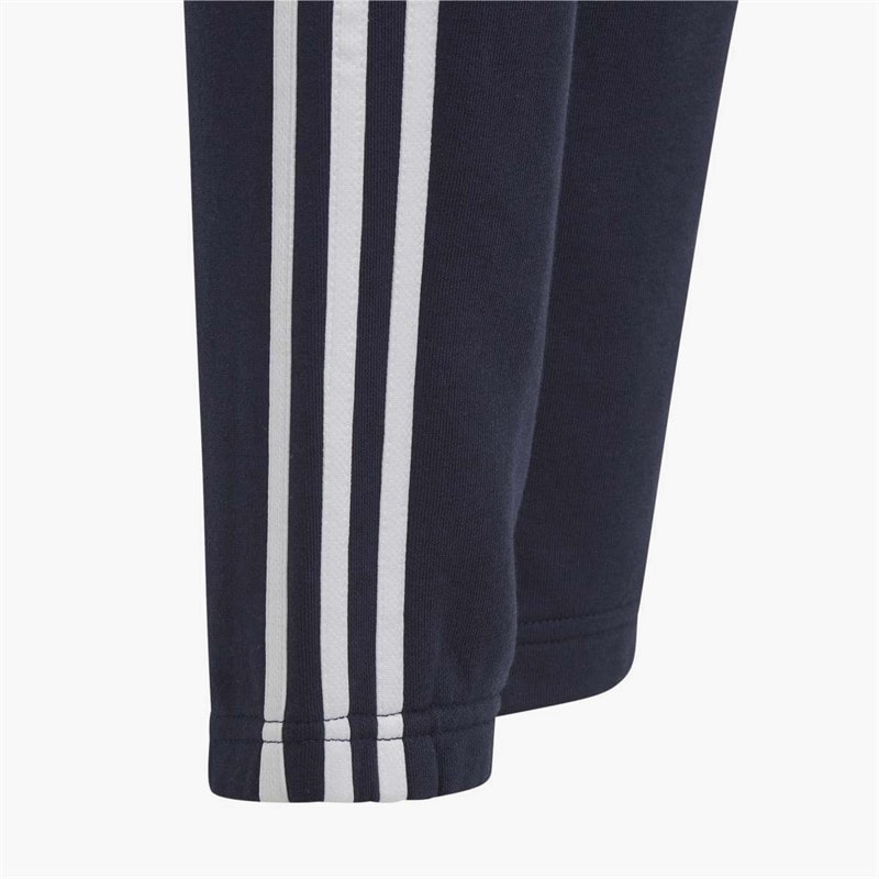 adidas Junior Boys Essentials 3 Stripes Joggers Legend Ink/White - Image 5