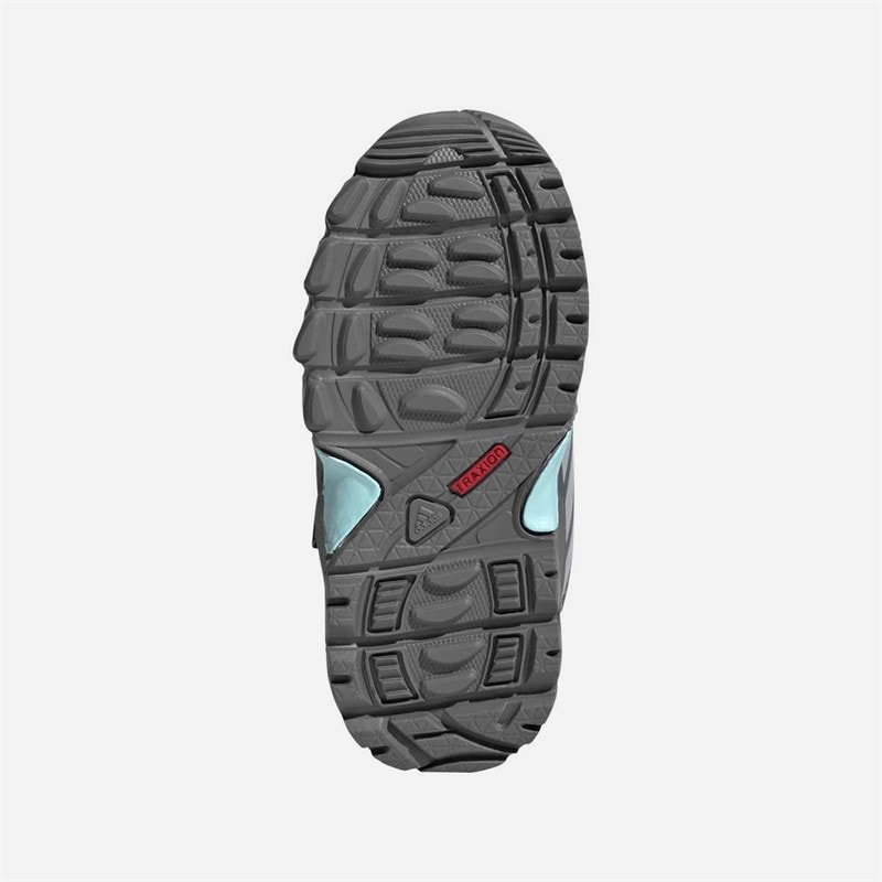 adidas Infant Terrex Skychaser Mid Gore-Tex Waterproof Hiking Boots Aurora Plum/Glory Grey/Semi Flash Aqua - Image 2