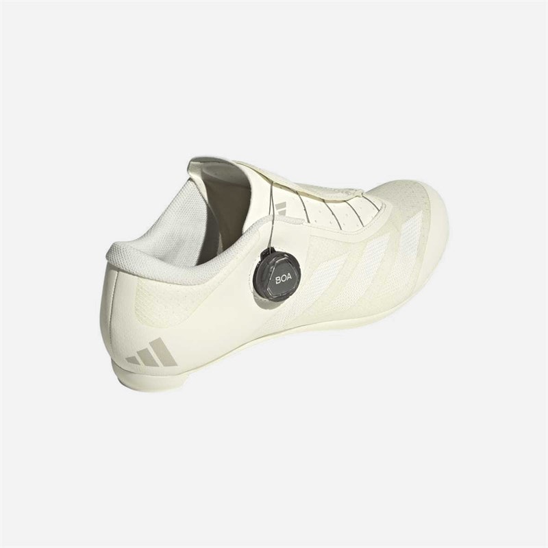 adidas Tempo 3 Stripes Boa Cycling Shoes Off White/Cloud White/Off White - Image 3