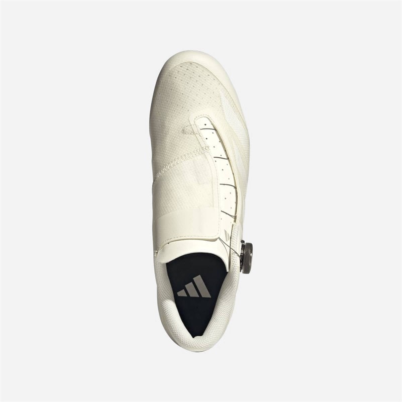 adidas Tempo 3 Stripes Boa Cycling Shoes Off White/Cloud White/Off White - Image 4