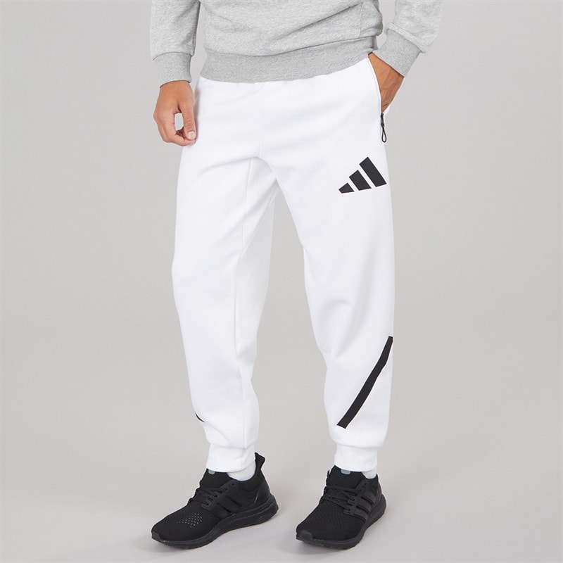 adidas Mens Z.N.E. Track Pants White