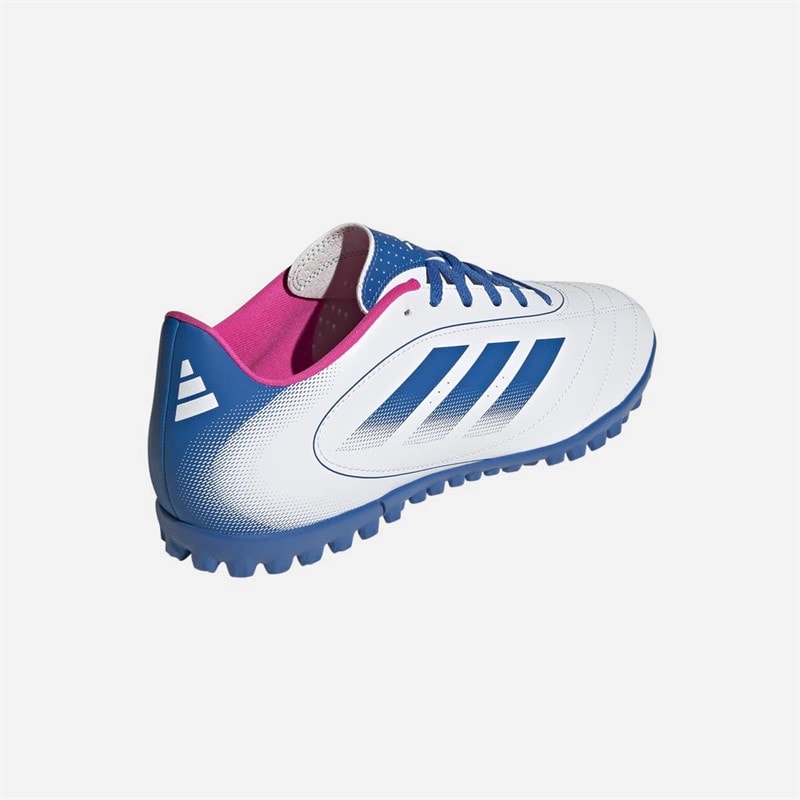 adidas Mens Goletto IX TF Astro Football Boots Cloud White/Bright Royal/Team Shock Pink 2 - Image 3