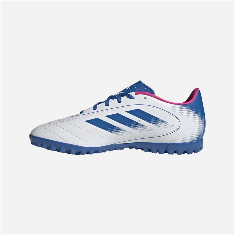adidas Mens Goletto IX TF Astro Football Boots Cloud White/Bright Royal/Team Shock Pink 2 - Image 5
