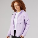 adidas Womens Terrex Multi 2 Layer Climaproof Hooded Rain Jacket Powder Plum