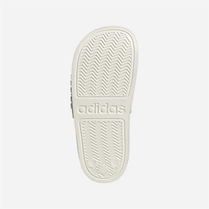 adidas Junior Adilette Shower Sliders Off White/Bliss Lilac/Halo Mint - Image 2