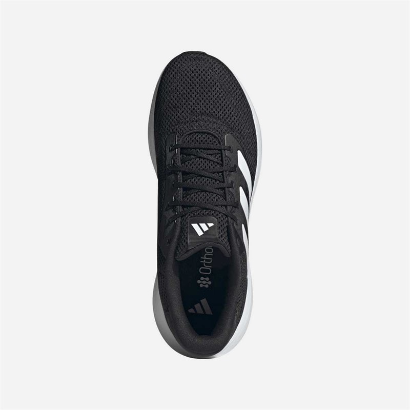 adidas Mens Response Runner Neutral Running Shoes Core Black/Cloud White/Cloud White - Image 4