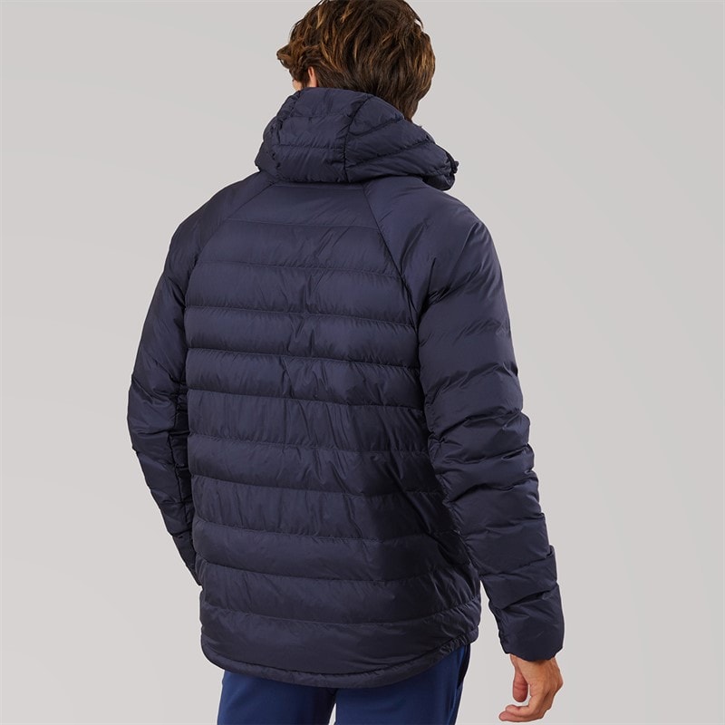 adidas Mens Terrex Xperior Climawarm+ Down Insulated Hooded Jacket Shadow Navy - Image 2