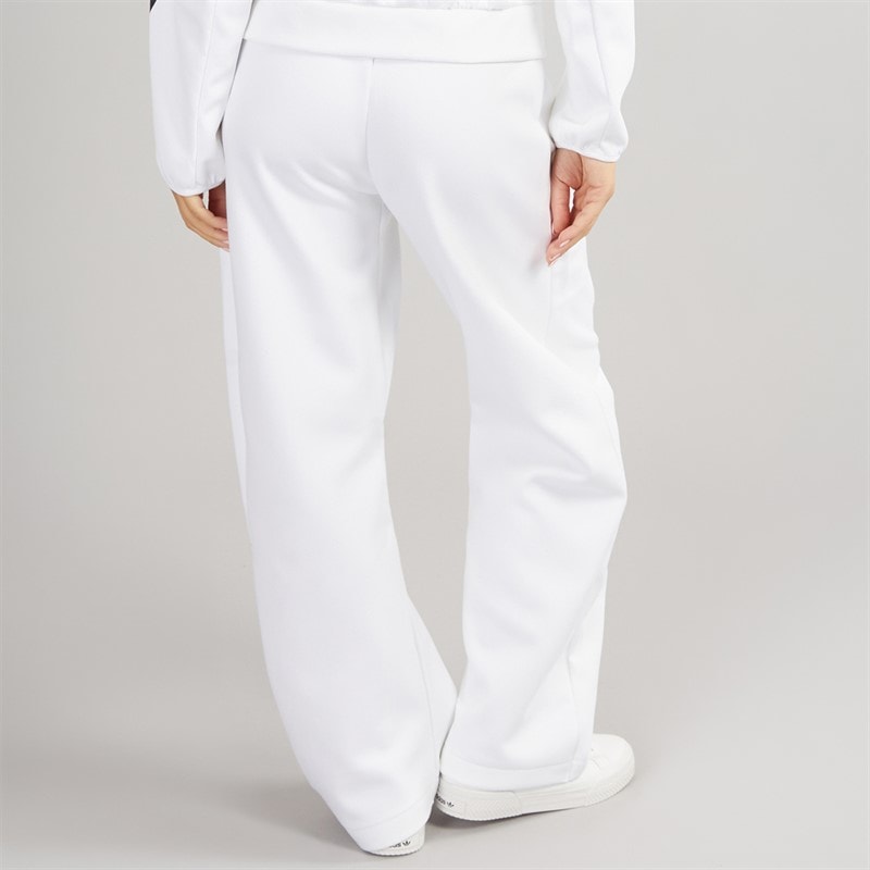 adidas Womens Z.N.E Barrel Track Pants White/Black - Image 2