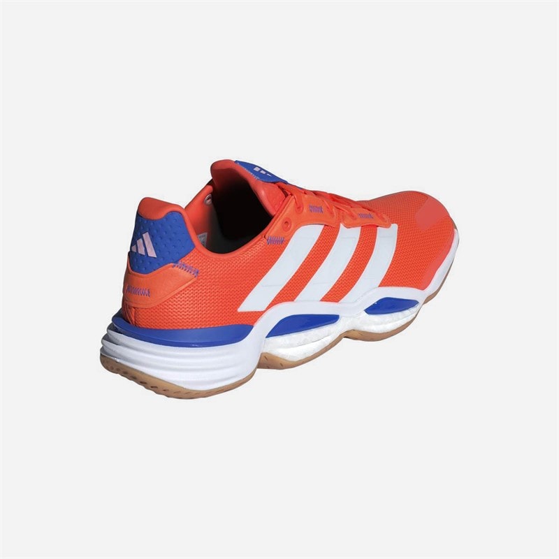 adidas Mens Stabil 16 Indoor Court Shoes Team Solar Orange/Zero Metalic/Bright Royal - Image 3