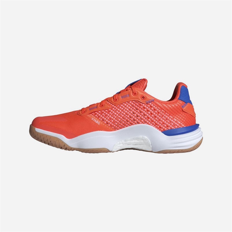 adidas Mens Stabil 16 Indoor Court Shoes Team Solar Orange/Zero Metalic/Bright Royal - Image 5