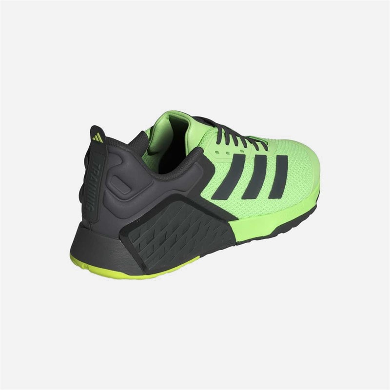 adidas Dropset 3 Training Shoes Lime Burst/Carbon/Lucid Lemon - Image 3
