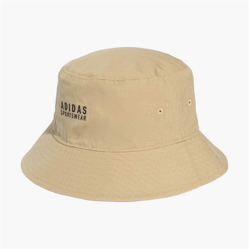 adidas Sportswear Classic Bucket Hat Warm Sand/Black - Image 2