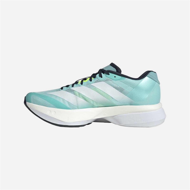 adidas Mens Adizero Boston 13 Lightstrike Pro Neutral Running Shoes Flash Aqua/Cloud White/Lucid Lemon - Image 5