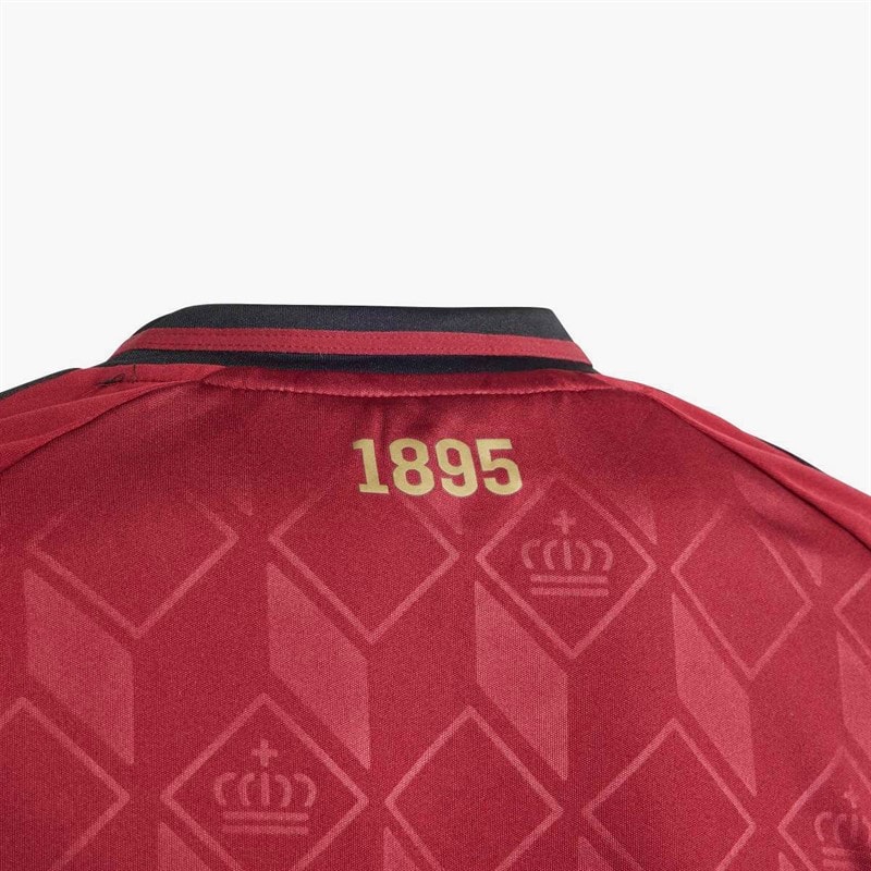adidas Junior RBFA Belgium 2024 Home Jersey Tech Copper Blue - Image 5