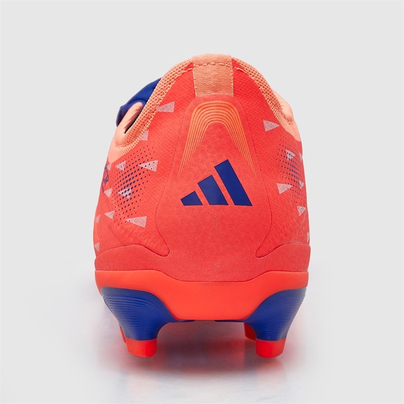 adidas Mens Predator Pro Fold-Over Tongue Coral Blaze Pack MG Multi Ground Football Boots Signal Coral/Cloud White/Beam Orange - Image 4