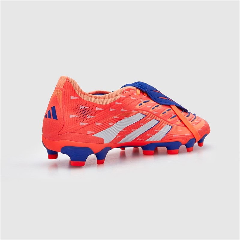 adidas Mens Predator Pro Fold-Over Tongue Coral Blaze Pack MG Multi Ground Football Boots Signal Coral/Cloud White/Beam Orange - Image 5