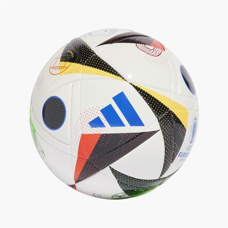 adidas Junior Euro 24 League J290 Match Football White/Black/Glow Blue