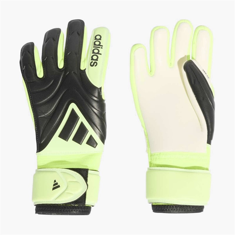 adidas Junior Copa League Goalkeeper Gloves Black/Black/Lucid Lemon