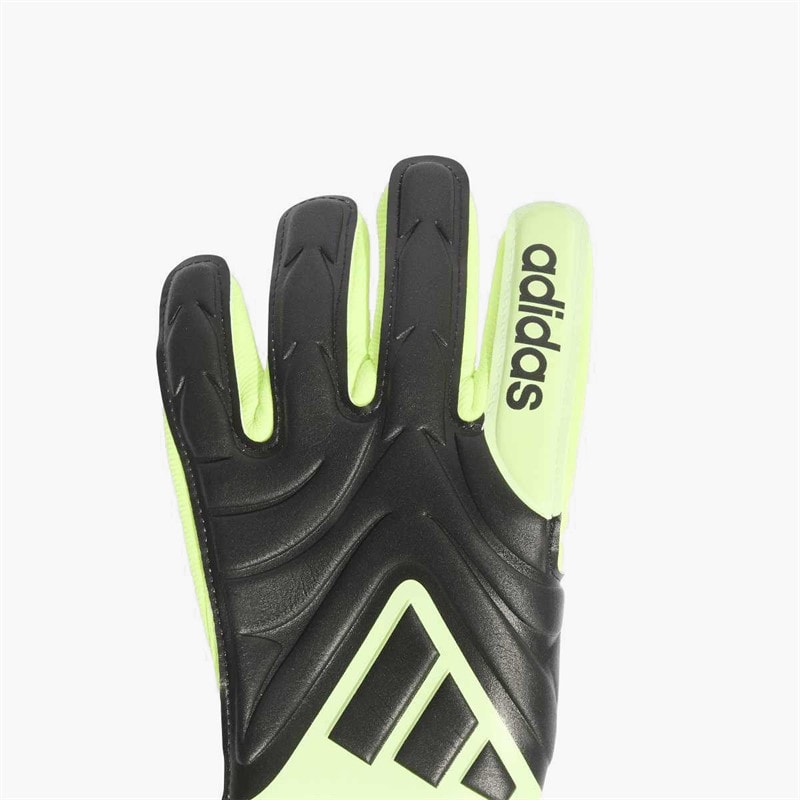 adidas Junior Copa League Goalkeeper Gloves Black/Black/Lucid Lemon - Image 5
