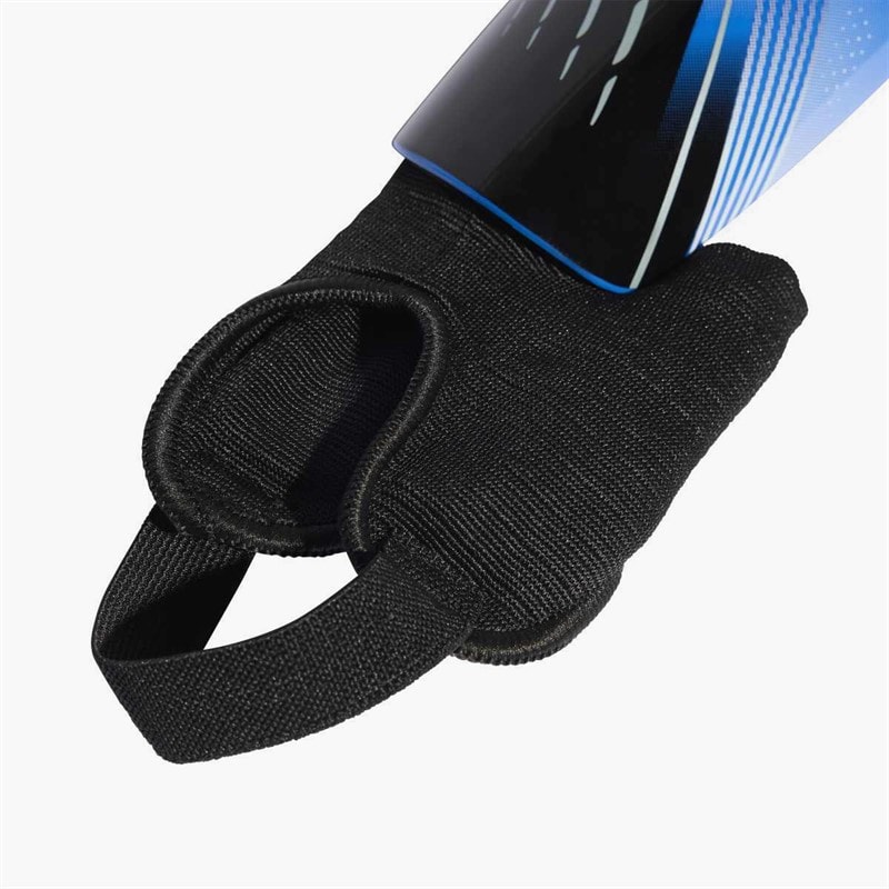 adidas Junior Jude Bellingham Match Shin Guards Black/Royal Blue/Glow Blue - Image 3