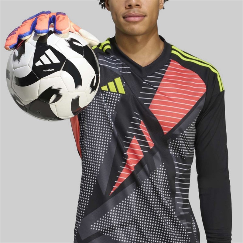 adidas Predator Pro Promo PC FingerSave Goalkeeper Gloves Signal Coral/White/Lucid Blue - Image 4