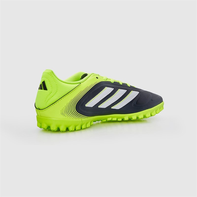 adidas Mens Copa Pure 3 Club Radiant Blaze Pack TF Astro Turf Football Boots Core Black/White/Lucid Lemon - Image 5