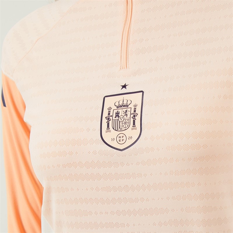 adidas Womens FEF Spain Tiro 25 Pro Training Top Blue/Pink - Image 3