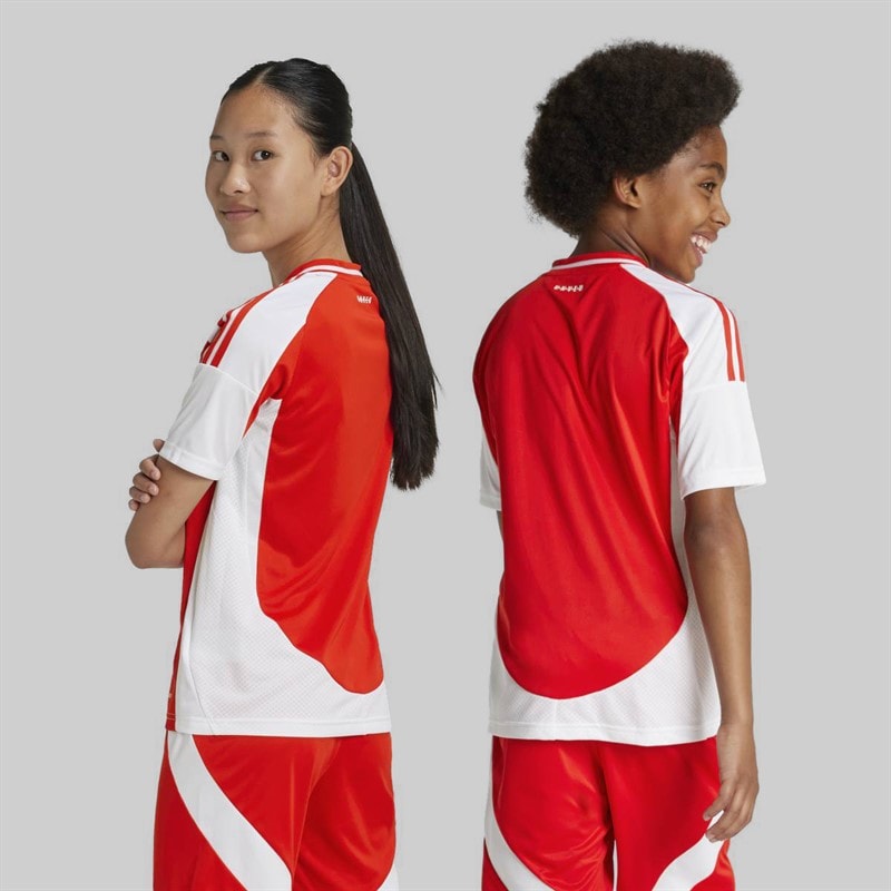 adidas Junior UNB 1. FC Union Berlin 24/25 Home Jersey Vivid Red/White - Image 4