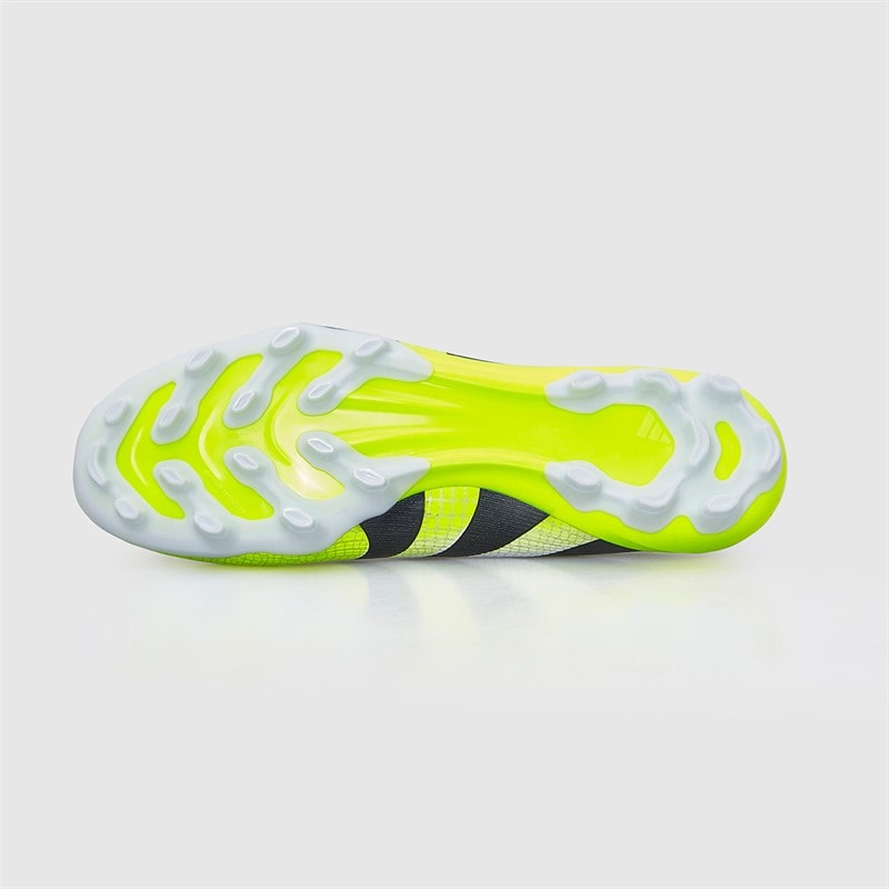 adidas Mens Predator League Radiant Blaze Pack 2G/3G AG Artificial Grass Football Boots Cloud White/Core Black/Lucid Lemon - Image 3