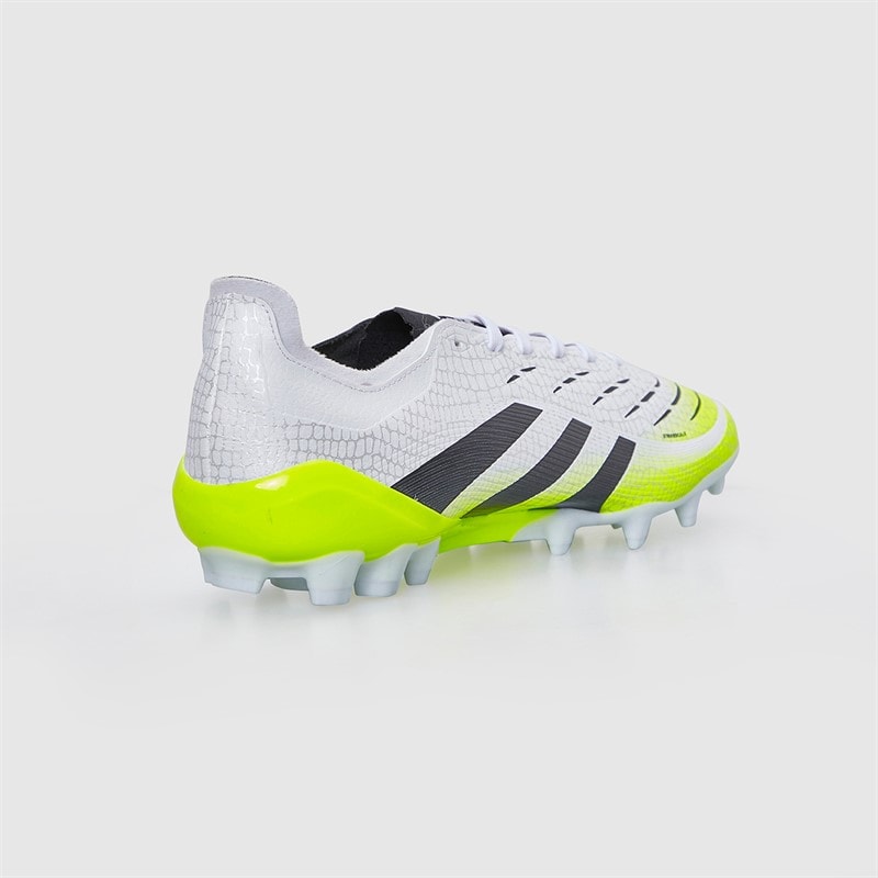 adidas Mens Predator League Radiant Blaze Pack 2G/3G AG Artificial Grass Football Boots Cloud White/Core Black/Lucid Lemon - Image 5