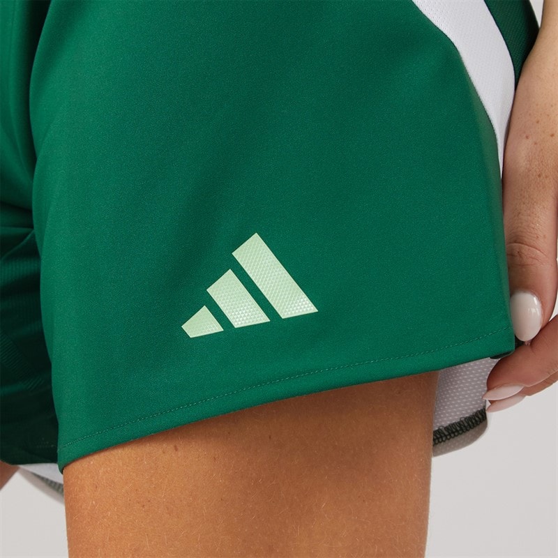 adidas Womens FIGC Italy 2025 Womens Team Authentic Away Shorts Tech Forest - Image 3