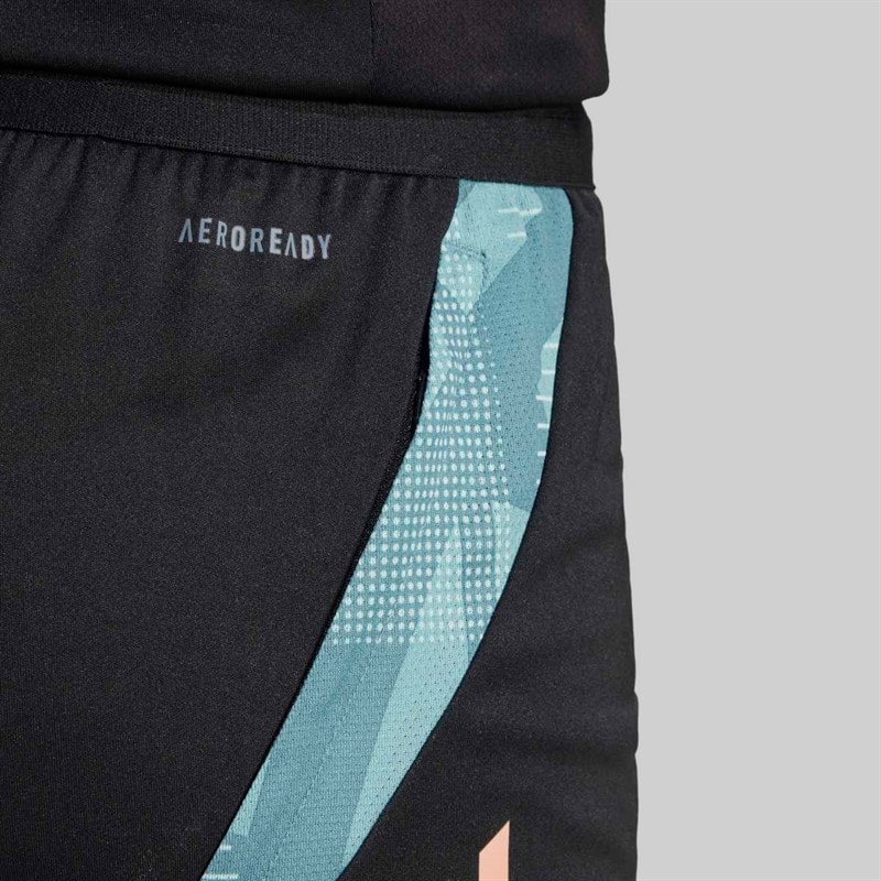 adidas Womens FCB FC Bayern 24/25 Tiro 24 Training Shorts Black - Image 5