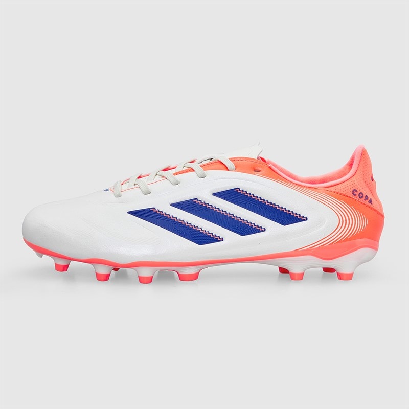 adidas Copa Pure 3 Club Coral Blaze Pack FG/MG Firm/Multi Ground Football Boots Off White/Lucid Blue/Signal Coral - Image 2