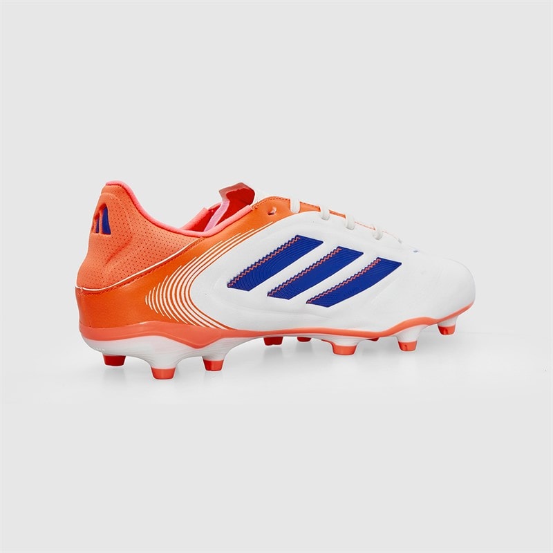 adidas Copa Pure 3 Club Coral Blaze Pack FG/MG Firm/Multi Ground Football Boots Off White/Lucid Blue/Signal Coral - Image 5