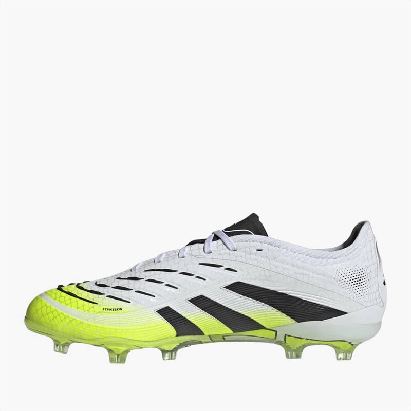 adidas Mens Predator Pro Radiant Blaze Pack FG Firm Ground Football Boots Cloud White/Core Black/Lucid Lemon - Image 5