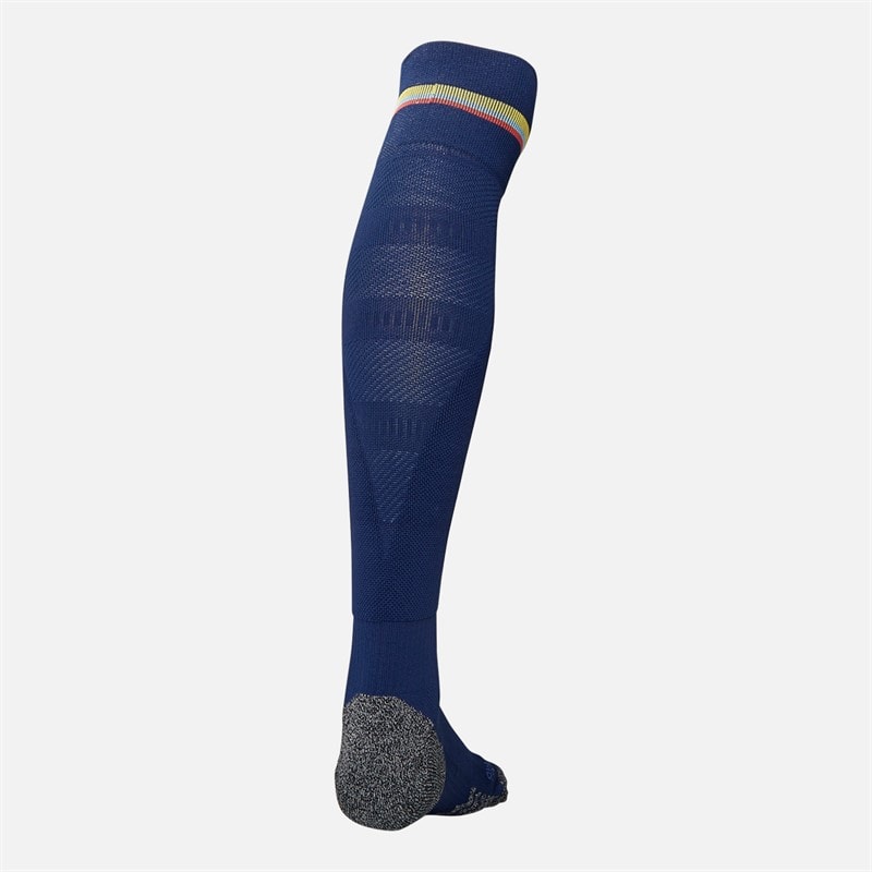 adidas FCF Colombia 2024 100 Year Anniversary Socks Night Indigo - Image 2