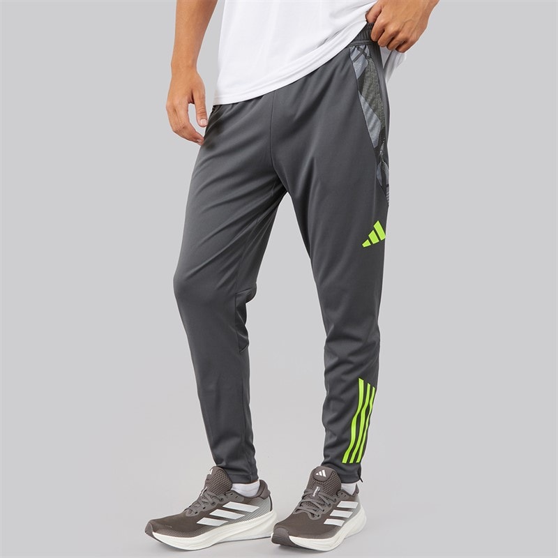 adidas Mens Tiro 24 Competition Training Pants Grey Six/Lucid Lemon