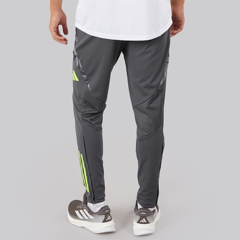 adidas Mens Tiro 24 Competition Training Pants Grey Six/Lucid Lemon - Image 2