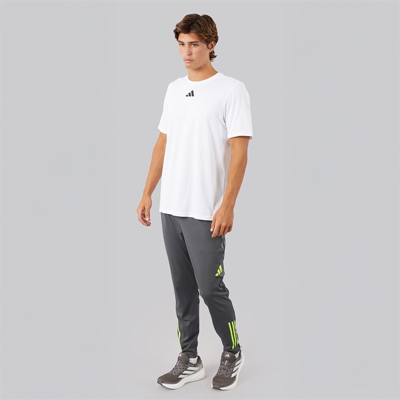 adidas Mens Tiro 24 Competition Training Pants Grey Six/Lucid Lemon - Image 4