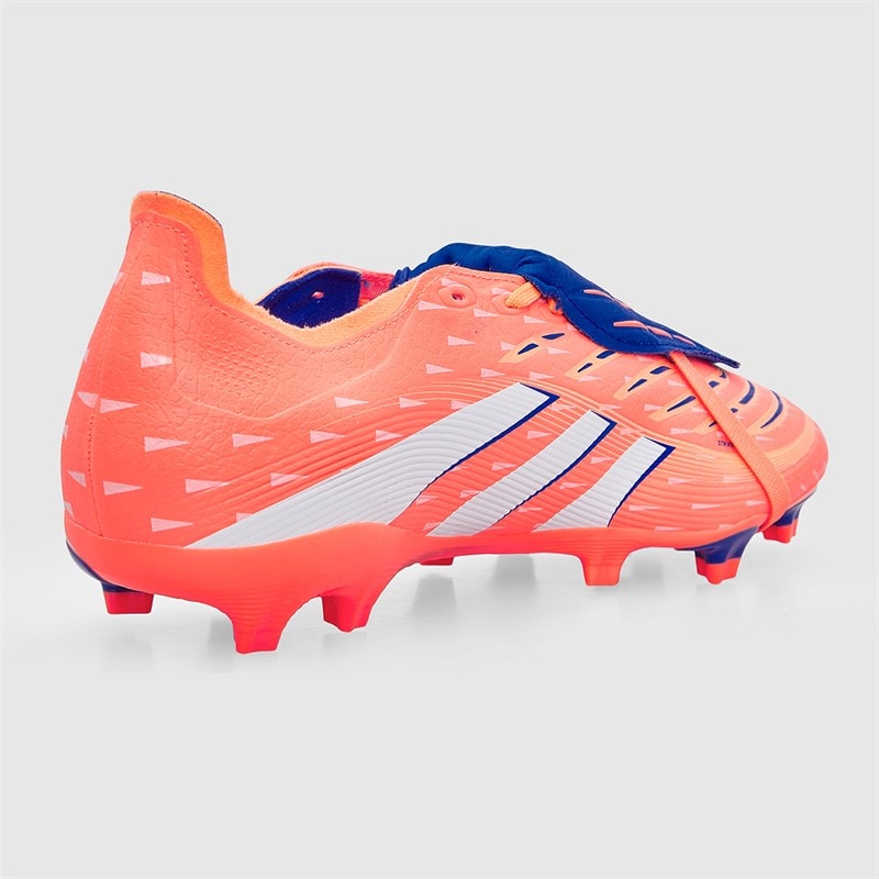 adidas Mens Predator League Fold-Over Tongue Coral Blaze Pack FG/MG Firm/Multi Ground Football Boots Signal Coral/Cloud White/Beam Orange - Image 5