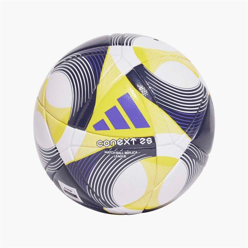 adidas Conext 25 League Match Football (FIFA Quality Certified) White/Yellow/Pantone - Image 1